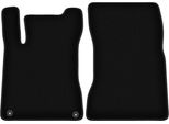 Wielganizator Tappetini Anteriori In Velluto Per Mercedes Cla Ii C118 (2019-, Berlina) Neri, Set 2 Pz, Con Fissaggi