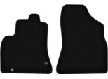 Wielganizator Tappetini Anteriori In Velluto Per Citroen Berlingo Ii (2008-2018, Multispazio) Neri, Set 2 Pz, Con Fissaggi