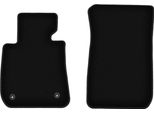 Wielganizator Tappetini Anteriori In Velluto Per Bmw 3 E92 (2004-2011, Coupé) Neri, Set 2 Pz, Con Fissaggi
