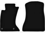 Wielganizator Tappetini Anteriori In Velluto Per Lexus Is Ii 4WD (2005-2013, Berlina) Neri, Set 2 Pz, Con Fissaggi