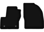 Wielganizator Tappetini Anteriori In Velluto Per Ford Tourneo Connect (2013-2017, Furgoncino) Neri, Set 2 Pz, Con Fissaggi