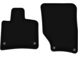 Wielganizator Tappetini Anteriori In Velluto Per Audi Q7 I 4L (2005-2015, Suv) Neri, Set 2 Pz, Con Fissaggi