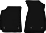 Wielganizator Tappetini Anteriori In Velluto Per Audi A4 B5 (1995-1999, Berlina, Station Wagon, Avant) Neri, Set 2 Pz, Con Fissaggi