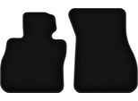 Wielganizator Tappetini Anteriori In Velluto Per Bmw 1 F40 (2019-, Hatchback) Neri, Set 2 Pz, Con Fissaggi