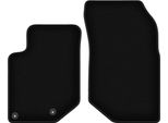 Wielganizator Tappetini Anteriori In Velluto Per Peugeot 208 Ii (2019-, Hatchback) Neri, Set 2 Pz, Con Fissaggi
