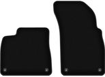 Wielganizator Tappetini Anteriori In Velluto Per Audi Q8 (2018-, Suv) Neri, Set 2 Pz, Con Fissaggi