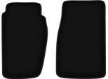 Wielganizator Tappetini Anteriori In Velluto Per Jeep Grand Cherokee Xj (1992-1998, Fuoristrada) Neri, Set 2 Pz, Con Fissaggi