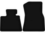 Wielganizator Tappetini Anteriori In Velluto Per Bmw X5 G05 (2018-, Suv) Neri, Set 2 Pz, Con Fissaggi
