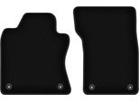 Wielganizator Tappetini Anteriori In Velluto Per Infiniti Q50 (2013-, Berlina) Neri, Set 2 Pz, Con Fissaggi