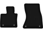 Wielganizator Tappetini Anteriori In Velluto Per Bmw X6 F16 (2014-2020, Suv) Neri, Set 2 Pz, Con Fissaggi