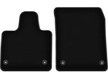 Wielganizator Tappetini Anteriori In Velluto Per Jaguar I-Pace (2019-, Suv) Neri, Set 2 Pz, Con Fissaggi