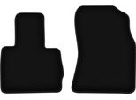 Wielganizator Tappetini Anteriori In Velluto Per Bmw X5 E53 (1999-2006, Xdrive 4WD) Neri, Set 2 Pz, Con Fissaggi