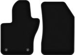 Wielganizator Tappetini Anteriori In Velluto Per Jeep Renegade Ii (2018-, Suv) Neri, Set 2 Pz, Con Fissaggi