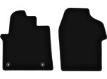 Wielganizator Tappetini Anteriori In Velluto Per Fiat Talento (2016-, Furgone) Neri, Set 2 Pz, Con Fissaggi