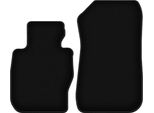 Wielganizator Tappetini Anteriori In Velluto Per Bmw 3 E92 Xdrive (2004-2011, Coupé) Neri, Set 2 Pz, Con Fissaggi