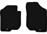 Wielganizator Tappetini Anteriori In Velluto Per Kia Carens Iii (2006-2010, 7 Persone) Neri, Set 2 Pz, Con Fissaggi