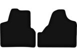 Wielganizator Tappetini Anteriori In Velluto Per Fiat Scudo Ii (2007-2016, Furgone) Neri, Set 2 Pz, Con Fissaggi