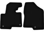Wielganizator Tappetini Anteriori In Velluto Per Hyundai Santafe Iii (2012-, 7 Persone) Neri, Set 2 Pz, Con Fissaggi