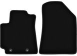 Wielganizator Tappetini Anteriori In Velluto Per Hyundai I10 Iii (2019-, Hatchback) Neri, Set 2 Pz, Con Fissaggi
