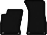 Wielganizator Tappetini Anteriori In Velluto Per Audi A8 D3 (2002-2009, Long / Lungo) Neri, Set 2 Pz, Con Fissaggi