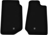 Wielganizator Tappetini Anteriori In Velluto Per Jeep Wrangler Iii Jk (2006-2017, Fuoristrada) Neri, Set 2 Pz, Con Fissaggi