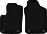 Wielganizator Tappetini Anteriori In Velluto Per Fiat 500 Hybrid (2020-, Hatchback) Neri, Set 2 Pz, Con Fissaggi