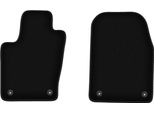 Wielganizator Tappetini Anteriori In Velluto Per Dodge Durango Iii (2010-2020, 7 Posti) Neri, Set 2 Pz, Con Fissaggi