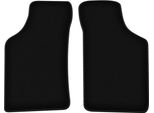 Wielganizator Tappetini Anteriori In Velluto Per Citroen Ax (1986-1998, Hatchback) Neri, Set 2 Pz, Con Fissaggi