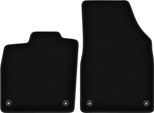 Wielganizator Tappetini Anteriori In Velluto Per Audi Q4 (2021-2022, E-Tron) Neri, Set 2 Pz, Con Fissaggi