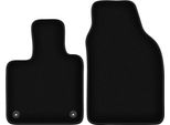 Wielganizator Tappetini Anteriori In Velluto Per Fiat E-500 / 500 Electric (2020-, Hatchback) Neri, Set 2 Pz, Con Fissaggi