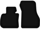 Wielganizator Tappetini Anteriori In Velluto Per Bmw 2 F46 (2015-2022, 7 Persone) Neri, Set 2 Pz, Con Fissaggi