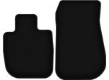 Wielganizator Tappetini Anteriori In Velluto Per Bmw Z4 G29 (2019-2022, 0) Neri, Set 2 Pz, Con Fissaggi