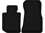 Wielganizator Tappetini Anteriori In Velluto Per Bmw 4 G23 (2021-2022, Cabrio) Neri, Set 2 Pz, Con Fissaggi