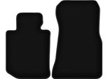 Wielganizator Tappetini Anteriori In Velluto Per Bmw 4 G22 (2020-2022, Coupé) Neri, Set 2 Pz, Con Fissaggi