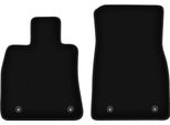 Wielganizator Tappetini Anteriori In Velluto Per Cadilac CT6 (2016-, 0) Neri, Set 2 Pz, Con Fissaggi