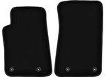 Wielganizator Tappetini Anteriori In Velluto Per Chevrolet Camaro V (2006-2015, 0) Neri, Set 2 Pz, Con Fissaggi