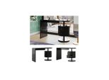 Vicco Schminktisch Lara Schwarz Hochglanz 120 X 50 Cm Mit 2 Schubladen