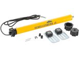 Rollladenmotor Schellenberg "Plus, Rohrmotor Mit Elektronischer Endlageneinstellung", Gelb, B:6,5Cm L:53,5Cm Ø:4,5Cm, Kunststoff, Stahl, Rollladenmotoren, Geeignet FüR 60 Mm Rollladenwelle, Maxi, 10 Nm, Zugkraft 20 Kg