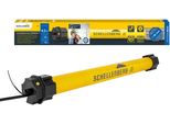 Rollladenmotor Schellenberg "Premium, Rohrmotor Mit Funk Endlageneinstellung", Gelb, B:6,5Cm L:55,5Cm Ø:4,5Cm, Kunststoff, Stahl, Rollladenmotoren, Geeignet FüR 60 Mm Rollladenwellen, Maxi, 10 Nm, Zugkraft 20 Kg