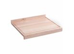 Zeller Tavola Da Intaglio Beech Wht 48X5X41 Cm Beige