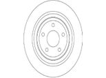 2X Disco Freno Trw DF6872 Per Ford Focus Iii Focus Mk4 Turnier (Hp) Kuga Mk3