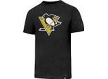 47 Brand Club Shirt - Nhl Pittsburgh Penguins Schwarz