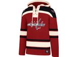 Nhl Washington Capitals Felpa Con Cappuccio Lacer (Rosso) Xxl