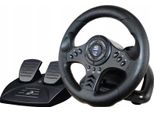 Subsonic SA5426-NG - Volante + Pedali - Pc - Playstation 4 - Xbox One - Xbox Series X - 180° - Cablato - Usb - Nero