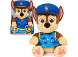Paw Patrol Mascotte Di Peluche Chase, Morbido Peluche 25 Cm