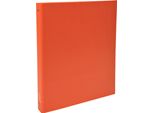 Exacompta 51374SE Raccoglitore Ad Anelli Exacompta, Meccanismo A 4 Anelli, Din A4, Arancione