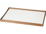 Vassoio Da Portata Architectmade Vassoio Girevole Bianco 30 X 48 Cm