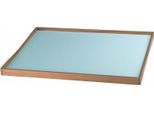 Architectmade Tablett Serviertablett Vassoio Girevole Blau 38 X 51 Cm