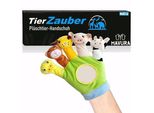 Tierzauber Guanto Da Gioco Safari Burattini Da Dito Bambino Guanto Bambola Calmante
