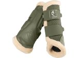 Eskadron Ghette A Rete Fauxfur Classic Sport FS25 Protezione Gambe Dusty Olive Xl